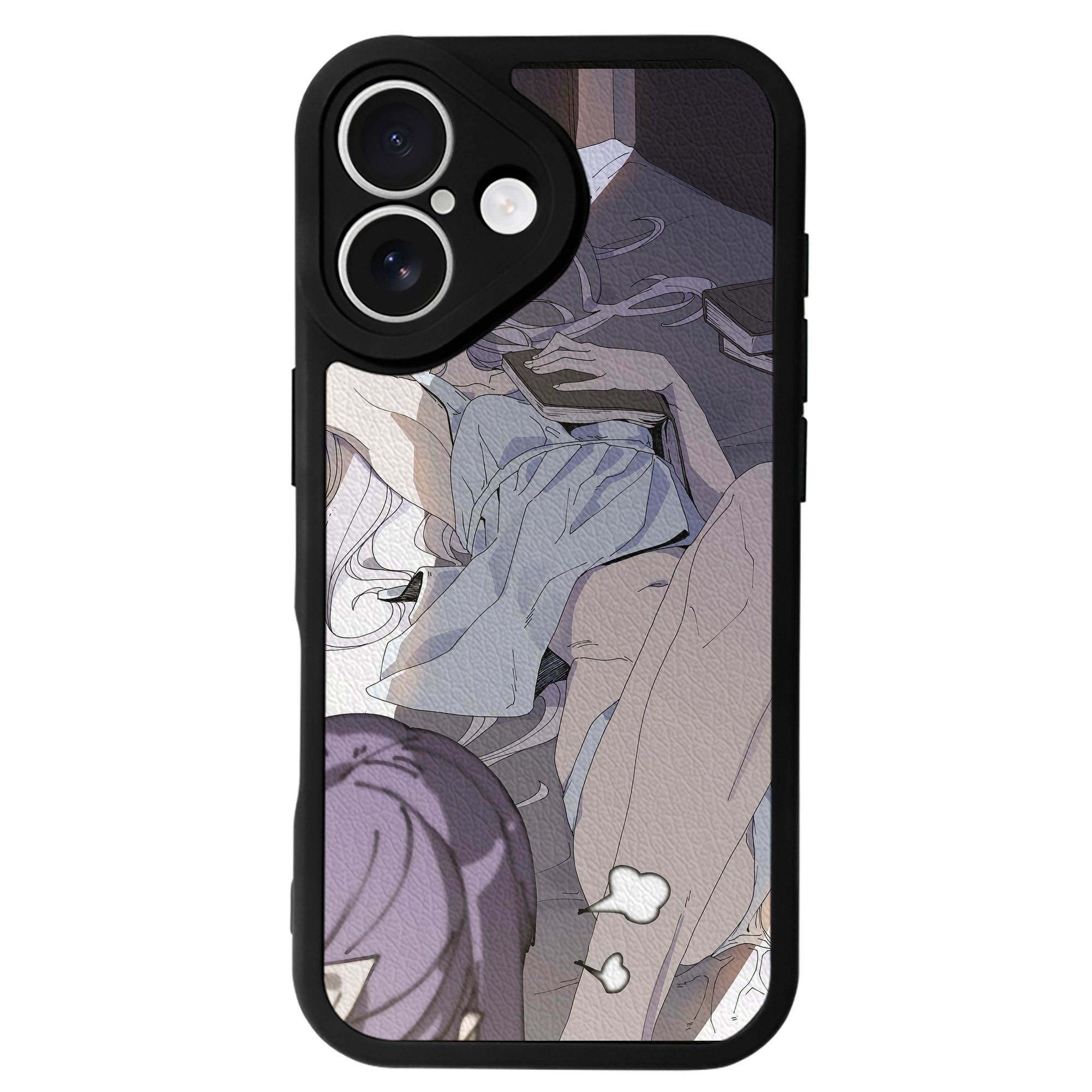 （画像用） 葬送のフリーレン Frieren 【iPhone 16シリーズ対応】シリコンスマホケース（レザー調） 材質：シリコン